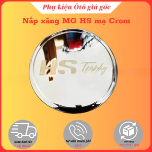 Ốp nắp bình xăng dành cho xe MG HS mạ Crom