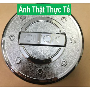Ốp nắp bình xăng dành xe Getz/Click mạ crom cao cấp