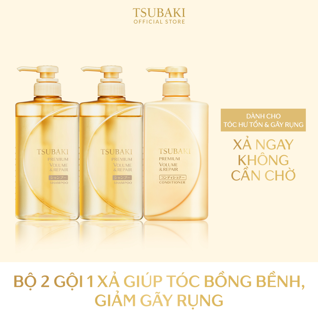 Review Tsubaki Premium Repair: Cứu Tinh Tóc Hư Tổn & Rụng Tóc