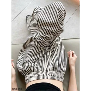 Quần Ống Rộng Kẻ Sọc Chất Liệu Đũi Xốp Siêu Mềm Mát Lên Form Xinh MA377