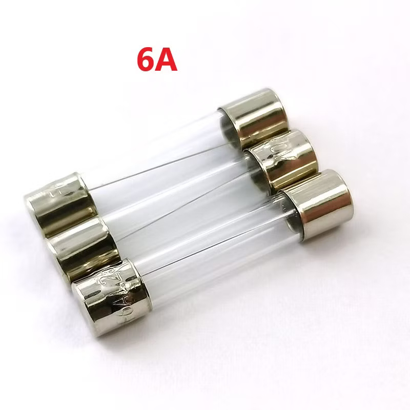 5 cái cầu chì ống thủy tinh 5*20mm 5x20mm 1A 2A 4A 6A 10A 250V ngắt nhanh bảo vệ thiết bị điện 220V khi quá tải