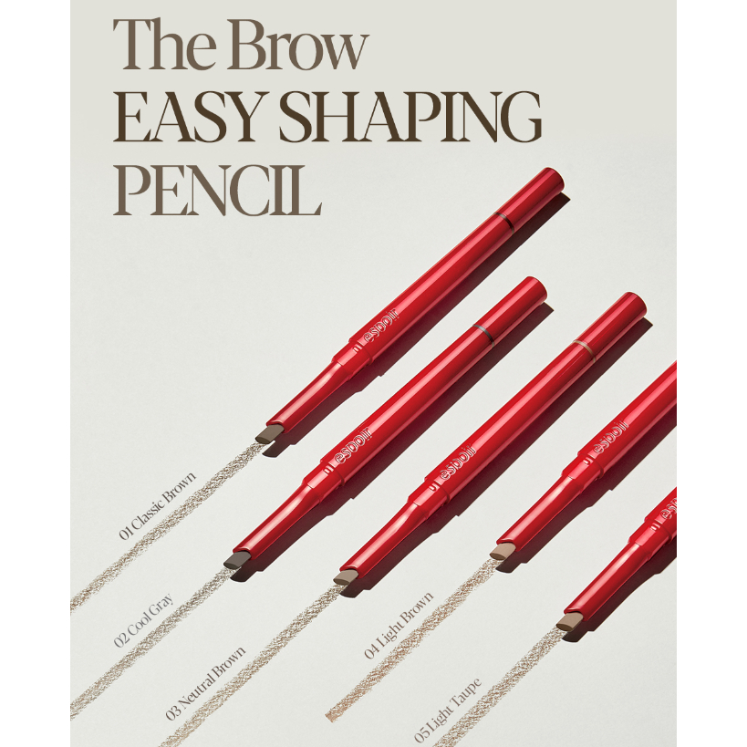 Ảnh Chì Kẻ Mày Espoir The Brow Balance/ Easy Shading Pencil 3