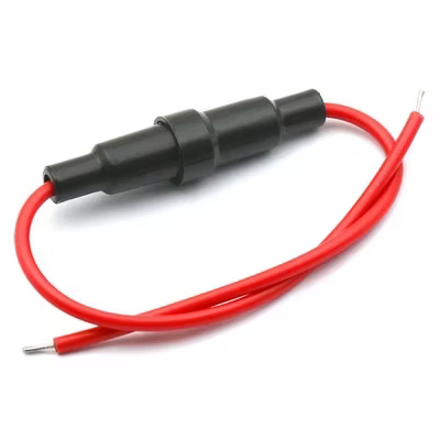 Dây bảo vệ nối cầu chì ống Thủy Tinh Cầu Chì sứ Dòng 20 30 5x20mm 5*20mm 6x30mm 6*30mm dài 20cm