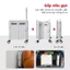 Xe kéo hàng xếp gọn 4 bánh nhập khẩu FUJIHOME,Thùng đựng đồ 65L đi chợ đa năng gấp gọn siêu thị picnic trên ô tô gấp gọn