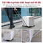 Xe kéo hàng xếp gọn 4 bánh nhập khẩu FUJIHOME,Thùng đựng đồ 65L đi chợ đa năng gấp gọn siêu thị picnic trên ô tô gấp gọn