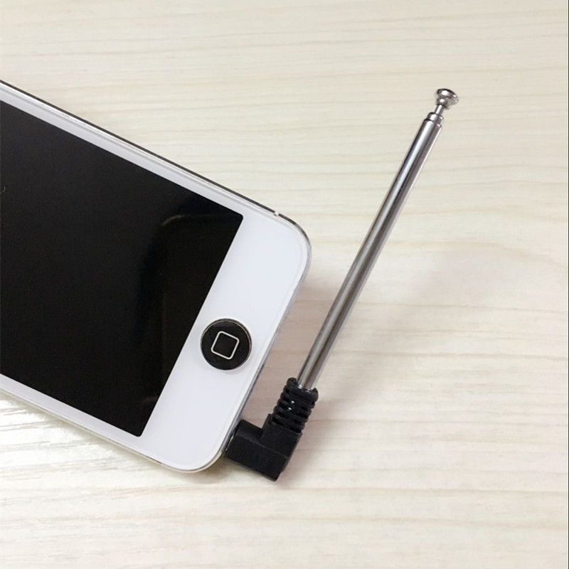 Ăng-ten chuyên FM anten kéo rút nhận tín hiệu đài radio cho điện thoại có cổng tai nghe 3.5mm