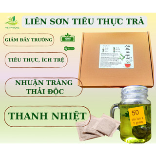 Trà Liên Sơn tiêu thực - trà nhuận tràng, tiêu thực, thanh nhiệt.