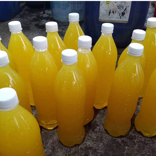 Mật ong Bạc Hà nguyên chất Hàm Yên -  ngọt thanh, sánh vàng - chai 1 lít