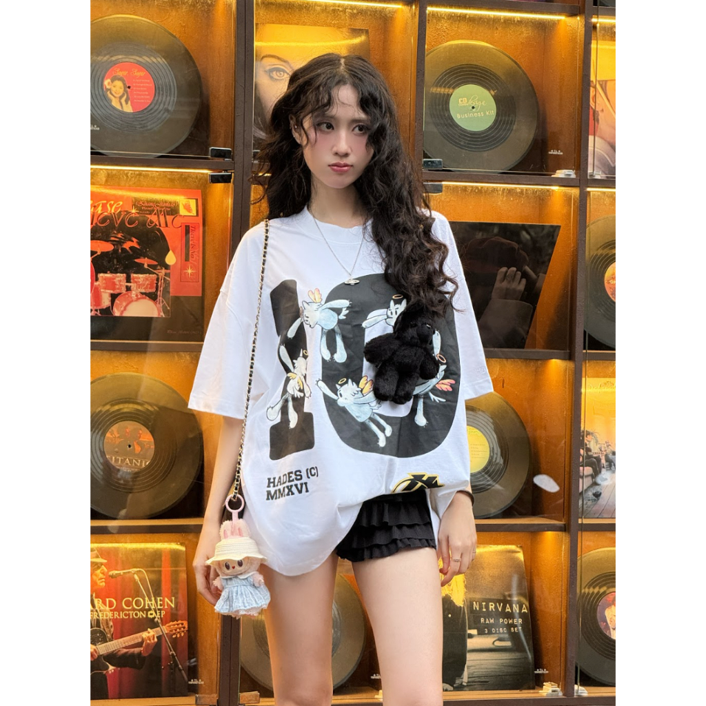 Ảnh ÁO THUN UNISEX HADES STUFFED WOLF TEE 100% COTTON - HADES BRAND CHÍNH HÃNG 4