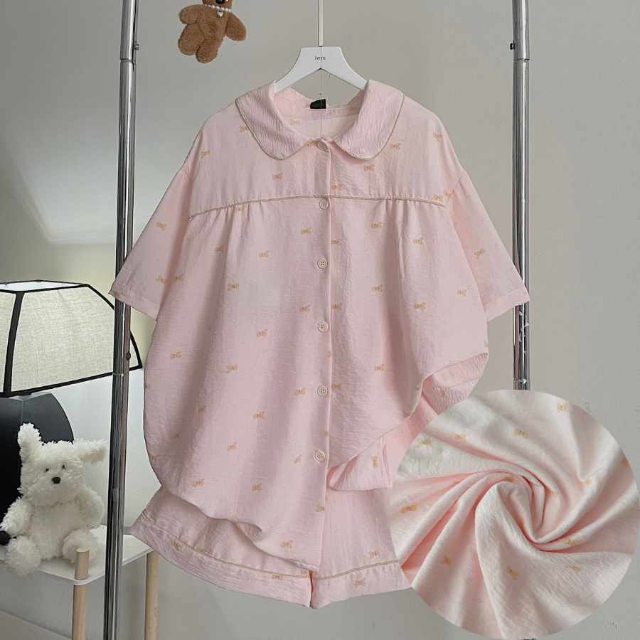Hồng baby nhạt gấu