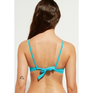 Áo bơi, bikini đi biển màu xanh có đệm đẩy ngực, hàng VNXK