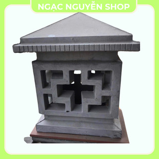 Khuôn Đúc Trụ Đèn Bê Tông Dạng Rỗng Kích Thước Chân Rộng 25×25 Cao 35 Đúc Trụ Đèn Trang Trí Sân Vườn