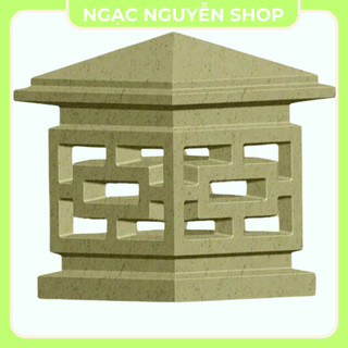 Khuôn Đúc Trụ Đèn Bê Tông Dạng Rỗng Kích Thước Chân Rộng 25×25 Cao 35 Đúc Trụ Đèn Trang Trí Sân Vườn