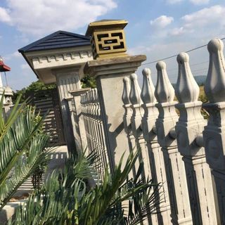 Khuôn Đúc Trụ Đèn Bê Tông Dạng Rỗng Kích Thước Chân Rộng 25×25 Cao 35 Đúc Trụ Đèn Trang Trí Sân Vườn