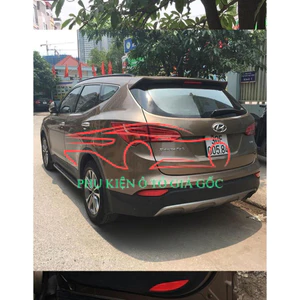 Rèm chắn nắng xe Hyundai Santafe 2002 - 2024, chống nắng giảm đến 99% - Hàng loại 1