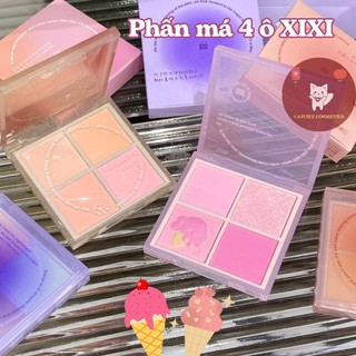 [XIXI] Phấn Má 4 Ô XIXI NGỌT NGÀO GO FOR THE SUNSET 4 COLOR BLUSH [D-511]