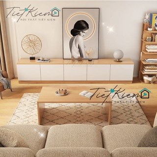 Kệ tivi 1m6 decor phòng khách ketv2