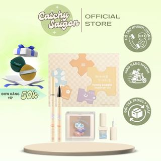 [XIXI] Set Trang Điểm Mắt 3 Món XIXI Câu Đố Tiện Lợi FUNNY PUZZLE MAKEUP GIFT BOX [D-542]