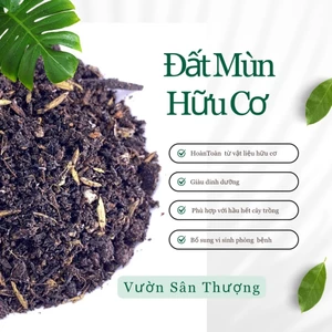 Đất Mùn Hữu Cơ (20dm3) Gía Thể Trồng Cây, Rau, Củ Qủa, Cây Cảnh