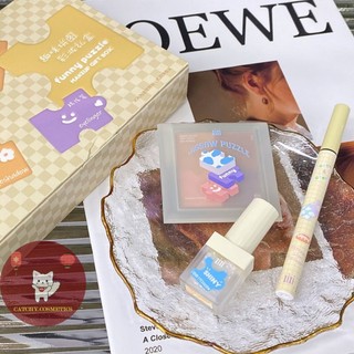 [XIXI] Set Trang Điểm Mắt 3 Món XIXI Câu Đố Tiện Lợi FUNNY PUZZLE MAKEUP GIFT BOX [D-542]