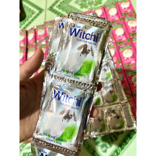 [combo 2 Dây]_ sữa tắm E 100 - Witchi tinh chất sữa dê - dây 24 gói