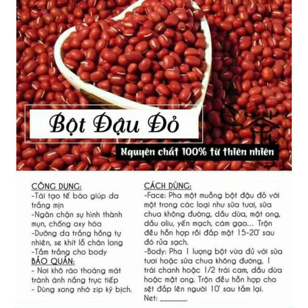Ảnh Bột đắp mặt nạ thiên nhiên Obaxua các loại 75/250/500g hỗ trợ làm trắng da giảm mụn làm dịu da 3
