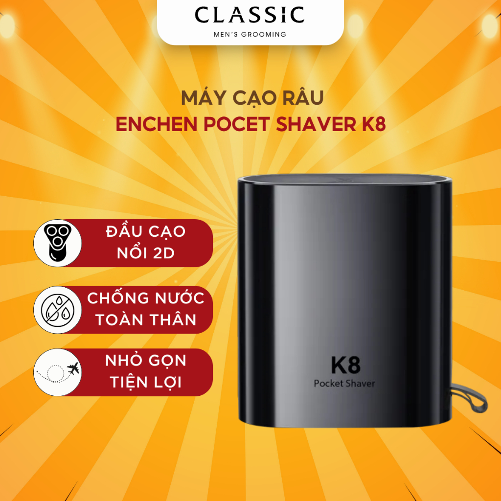 Máy cạo râu Enchen Pocket Shaver K8 | Shopee Việt Nam