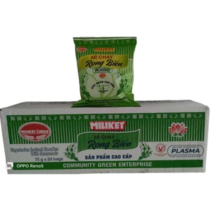 Thùng 30 gói mì chay Rong Biển MILIKET 75g