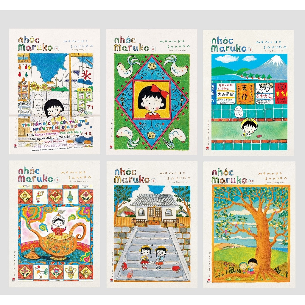 Ảnh Truyện Tranh - Nhóc Maruko - Tập 1,2 ...Tập 16 (Tặng Kèm Obi + Set Card Polaroid cho bản in đầu) 1