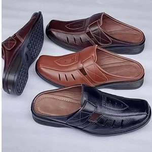 giày sampo da bò mềm đế cao sự có may đế
