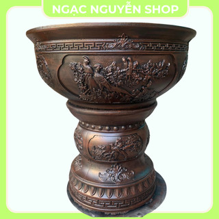 Khuôn Chậu Tròn Xoay Rộng 70 Cm Chất Liệu Nhựa Abs. Khuôn Được Thiết Kế Dày Dặn, Chắc Chắn