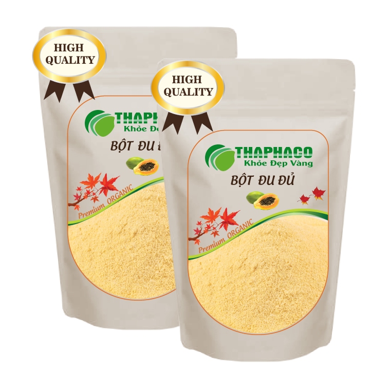 Bột đu đủ chín nguyên chất - Hàng loại 1 - Chất lượng cao với giá tốt nhất thị trường - Bột sạch và siêu mịn