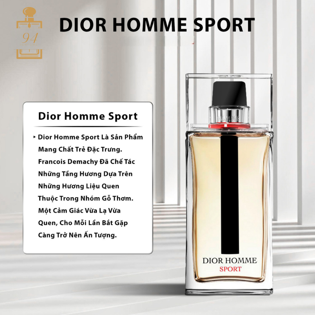 Nước Hoa Nam Home Sport - Hương thơm đầy mạnh mẽ, năng động