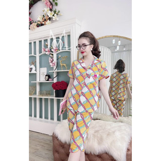 Đồ bộ lụa mango Mai Ngô cao cấp size L 57-63kg