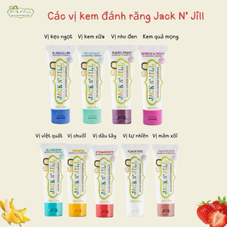 Kem đánh răng cho bé JACK N' JILL Made in Australia date 2027