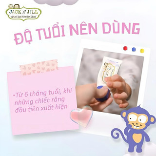 Kem đánh răng cho bé JACK N' JILL Made in Australia date 2027