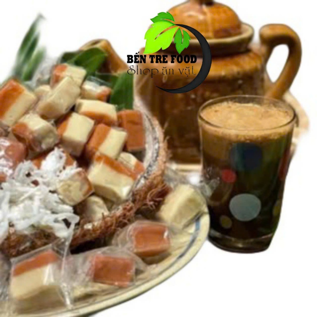 Kẹo dừa sáp cà phê muối Bến Tre 1kg
