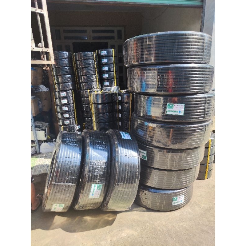 10m [10m] Ống Dây Tưới Cây PE ldpe 6 mm ( ổng 5x7mm- LDPE 6mm Dây Tưới Phun Sương, Tưới Nhỏ Giọt, Lắp Hệ Thống Tưới