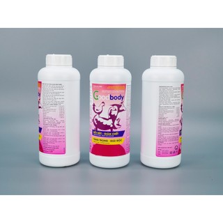 VB Pharma Goodbody Sao Mai chai 1 lít hồi sức giảm chết tăng trọng giải độc cho gia súc gia cầm