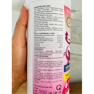 VB Pharma Goodbody Sao Mai chai 1 lít hồi sức giảm chết tăng trọng giải độc cho gia súc gia cầm