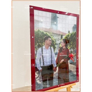 Bảng ký tên hình cưới puze | THAO WEDDING Mẫu 0721