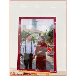 Bảng ký tên hình cưới puze | THAO WEDDING Mẫu 0721