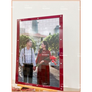 Bảng ký tên hình cưới puze | THAO WEDDING Mẫu 0721