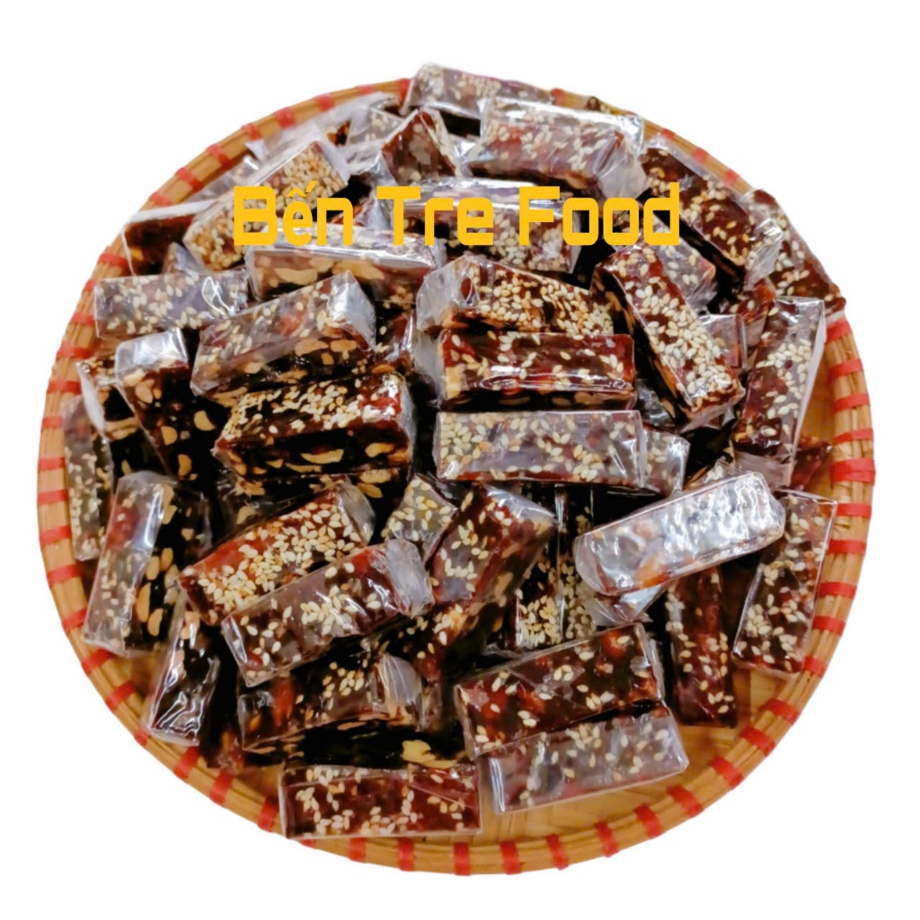 ( ĐẶC SẢN BẾN TRE) 1KG KẸO CHUỐI GỪNG KIÊN LONG- ĐẶC SẢN BẾN TRE SHOP