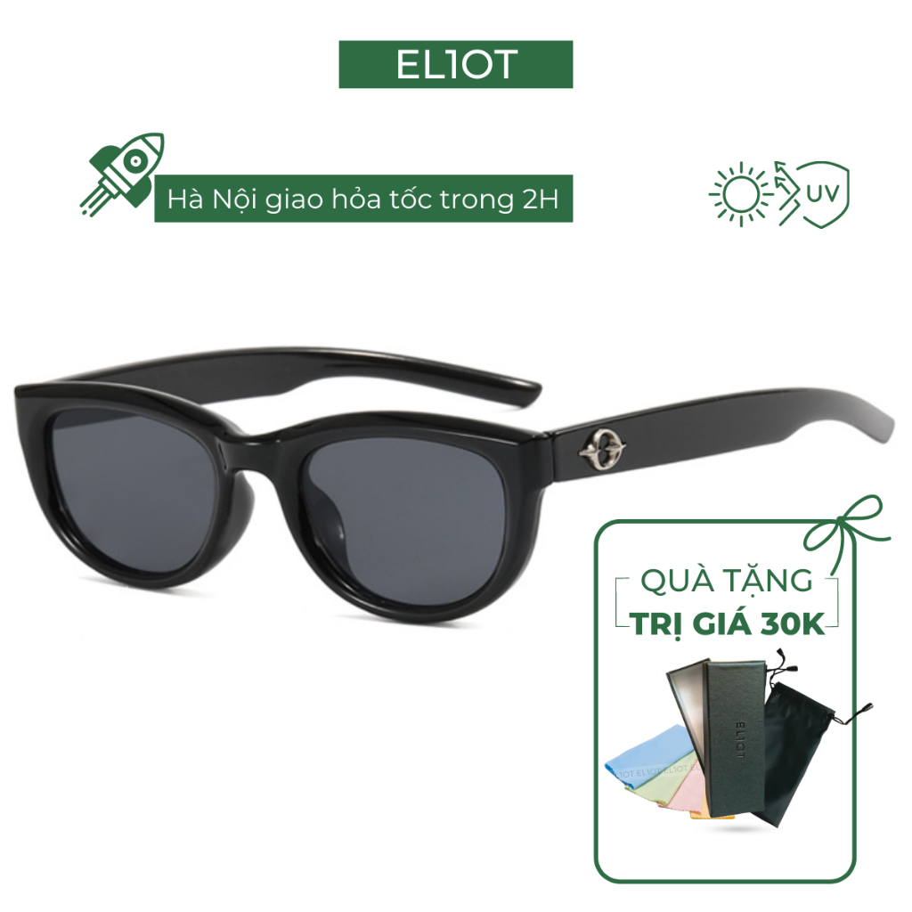 Kính râm mắt mèo ELIOT EYEWEAR kiểu dáng thời trang tròng kính chống tia UV400 phù hợp với cả nam và nữ 2328