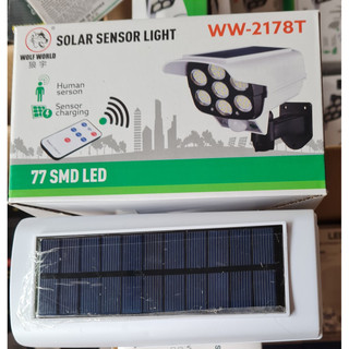 Ảnh 5 – Đèn Led Giả Camera Năng Lượng Mặt Trời Giả Camera Chống Trộm- Chống Nước -Có Điều Khiển Cảm Biến
