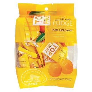 Kẹo Xoài, Kẹo Dẻo Xoài Top Fruit Thái Việt Phúc Gói 320G