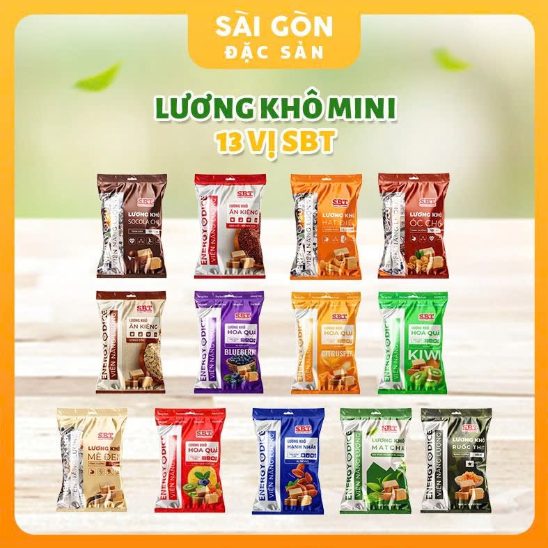 Lương Khô Mini Ăn Kiêng Mix Đủ 13 Vị SBT Gói 500 Gam Thơm Ngon Hút Chân ...