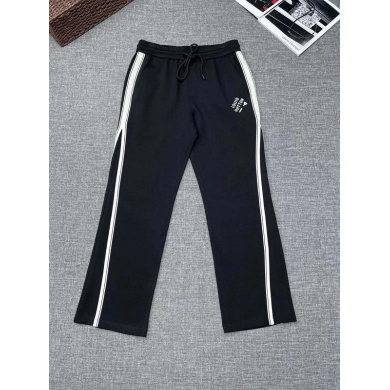 ⚡️[Hight Quality]Quần Nỉ Dài Lu1s Vu11on Logo Embroidered Pants Nam Nữ - Điểm Nhấn Ghim Cái Tháo Rời Cao Cấp Street Wear