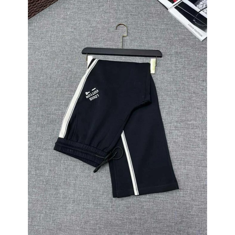 ⚡️[Hight Quality]Quần Nỉ Dài Lu1s Vu11on Logo Embroidered Pants Nam Nữ - Điểm Nhấn Ghim Cái Tháo Rời Cao Cấp Street Wear